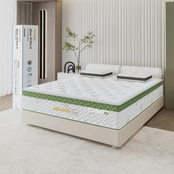Promo Informa Sleep 180X200X30 Cm Aloe Ortho I I Kasur Spring Pocket In Box