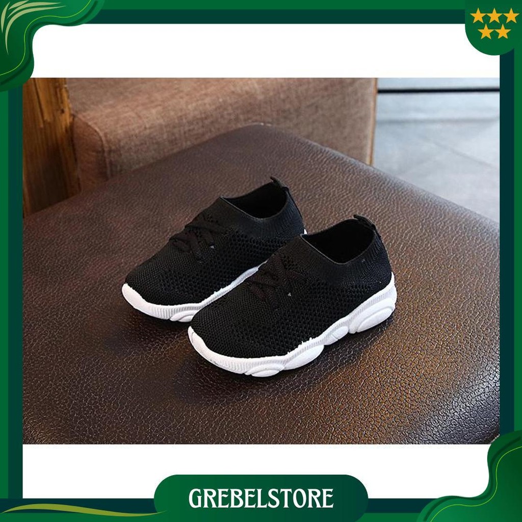 Plk Size 23-33 Sepatu Sneakers Kanvas Anak Kasual Sport Shoes Lv0437 Ori