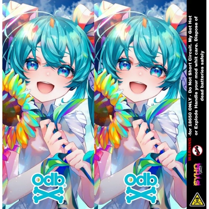 

*PromoTerjangkau* Stiker Bateray Odb 18650 10 Garskin Wrap Stiker Premium / X Casing Case COD