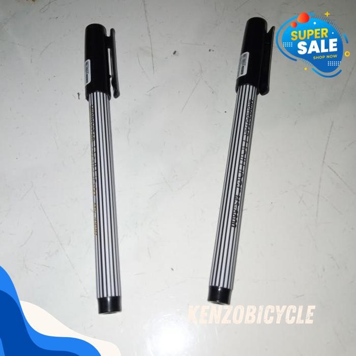 

1 BUAH PULPEN / BALLPOINT PRESIDEN 1 MM BALL LINER SIGN PEN GEL PEN ONGKIR NOL