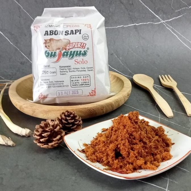 

'+'+'+'+] Abon Sapi SUPER Bu Jayus 150 gram - PEDAS SPECIAL