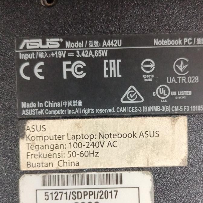 Casing Laptop Asus A442 A442U X442 X442U Fullset New Stok