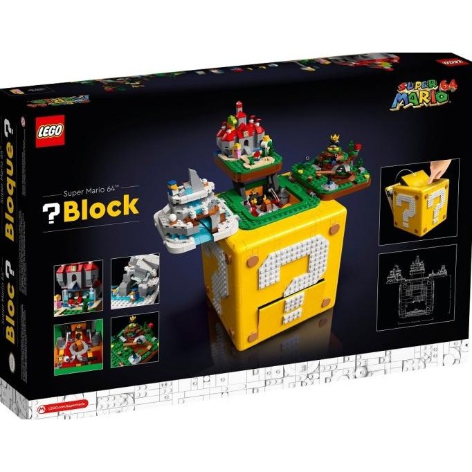 Terlaris Lego Super Mario 71395 Super Mario 64 Question Mark Block Ready Stok