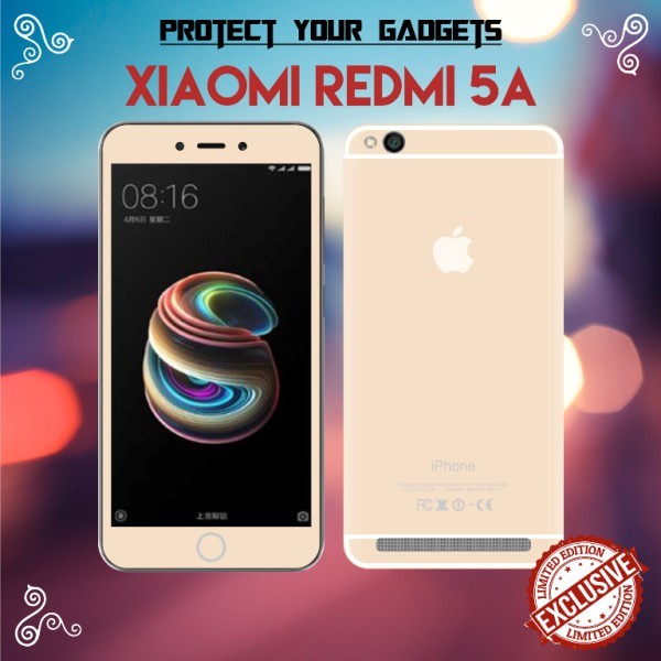 

*PromoTerjangkau* Xiaomi Redmi 5A Garskin Wrap Stiker Premium / X Casing Case COD