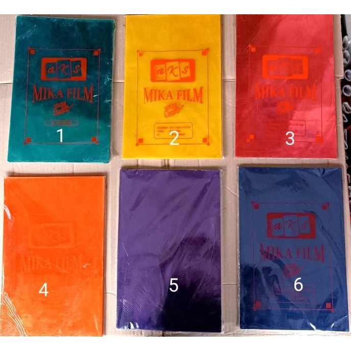 

Diskon!! Plastik Mika Jilid Warna 1 Pack Isi 100 Cuci Gudang