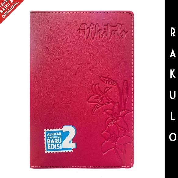 

Alkitab Kristen Ukuran Sedang Terjemahan Baru 2 TB2 054 Motif Floral BS