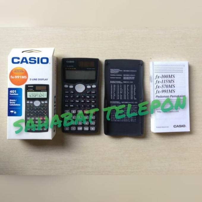 

KALKULATOR SCIENTIFIC CASIO FX-991 MS( ORIGINAL)