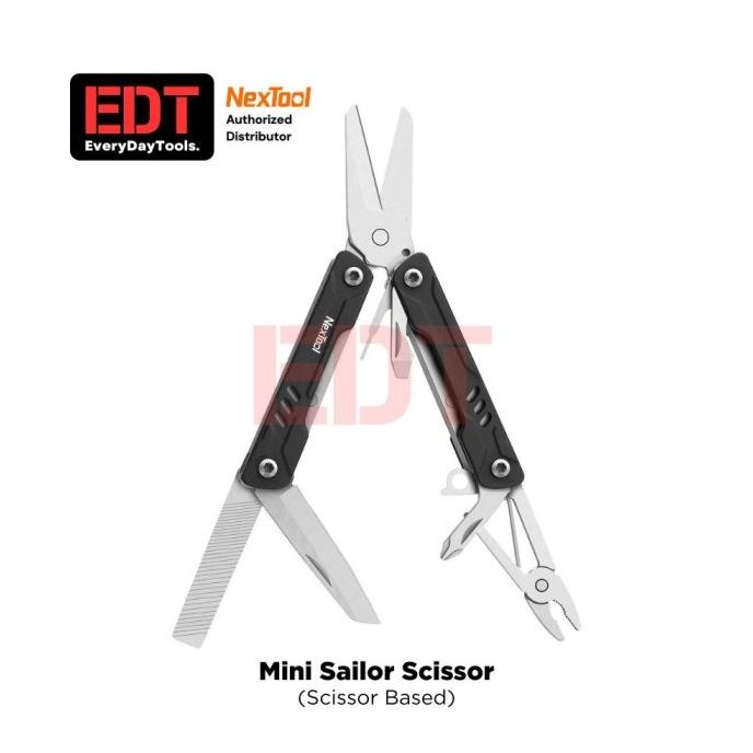 

NexTool ni Sailor Scissor | Compact Scissor Based Multitool | Serbaguna EDC