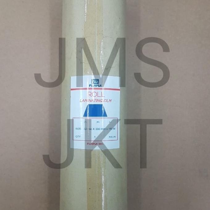 

Roll Plastik Laminating Glossy Fuji biru 330 x 150 x 32