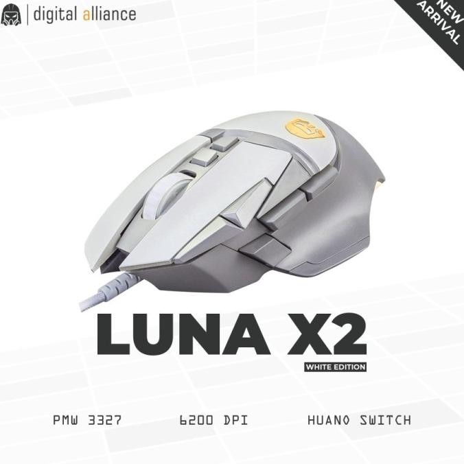 Mouse Digital Alliance Luna X2 - Mouse Gaming DA Luna X2 up 5000Dpi