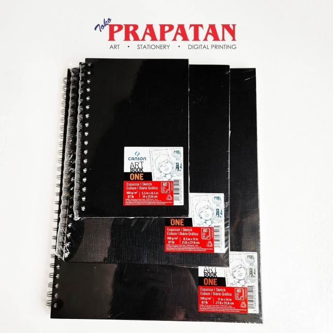 

Canson Art Book One Spiral Sketchbook | Buku Sketsa