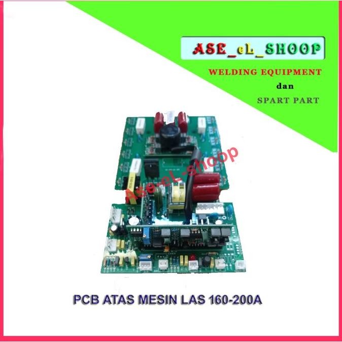 PCB ATAS mesin las 160A-200A jenis MOSFET