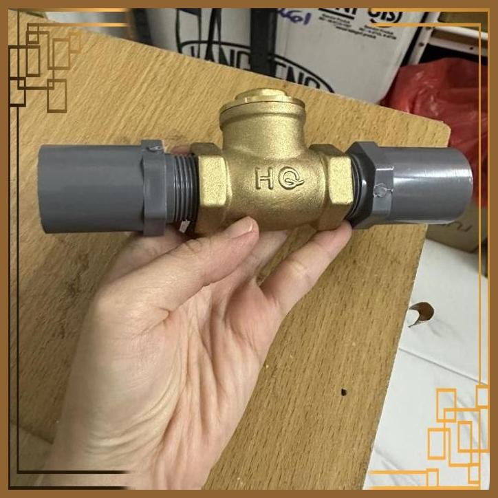 [TSJ] Check valve TABOK KLEP 3/4" HQ KUNINGAN + SDL 3/4"