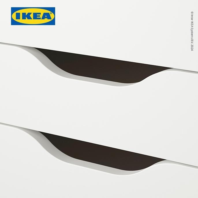 Murah IKEA ALEX Unit Laci Putih Minimalis 36x70 cm Non COD