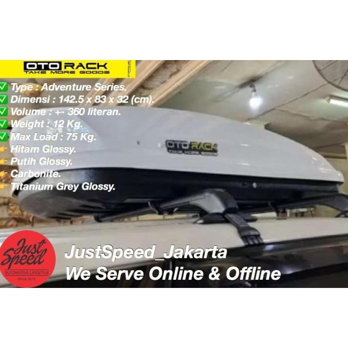 Roofbox Otorack Type Adventure Series