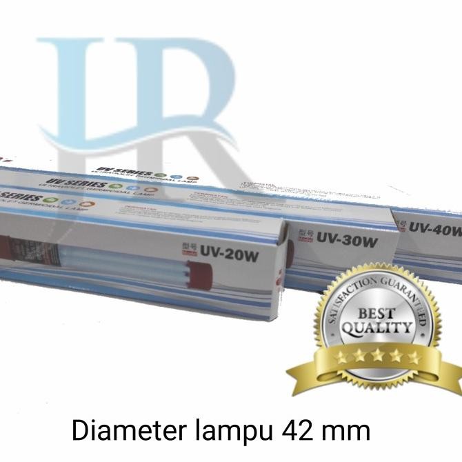 Sale Lampu Uv Germicidal Penjernih Air Kolam Aquarium Yamano 20 30 40 Watt