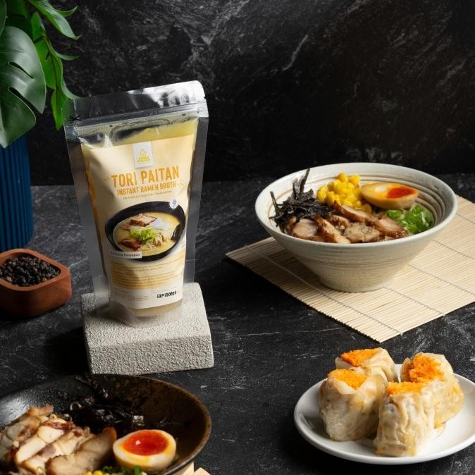 

Tori Paitan Ramen Broth Instant (Kuah Ramen Ayam Halal 2-3 porsi) HT