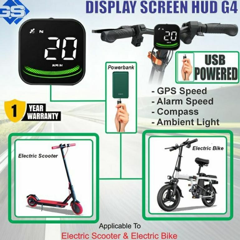 SPEDOMETER DIGITAL / SPEDO HUD G4 / SPEED ALARM MOBIL / COMPASS MOBIL