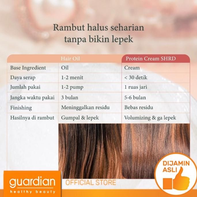 SHRD PROTEIN CREAM MOISTURIZER & VITAMIN RAMBUT 50ML
