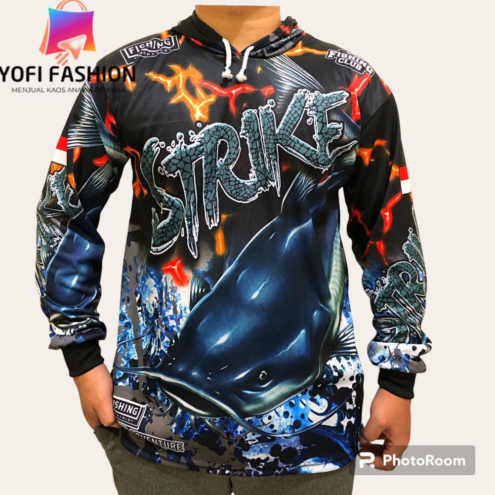 ORIGINAL Jersey/Kaos Mancing Sportmen Full Printing et-12