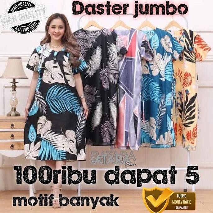 Daster Jumbo 100ribu Dapat 5 Bunga Busui hits