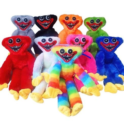 {{{{{{] Boneka Stuffed Plush Karakter Game Huggy Wuggy Poppy Monster Doll