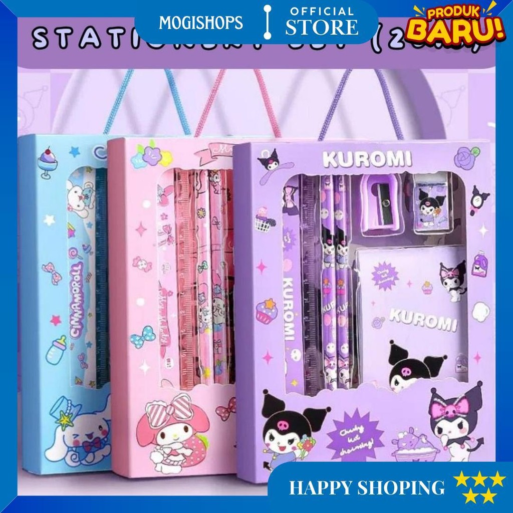 

Alat Tulis Anak Set Stationery Untuk Hadiah Anak Sekolah Motif Kartun/ Alat Tulis Set Karakter Kado Notes Pensil Rautan Penggaris Penghapus D Terlaris