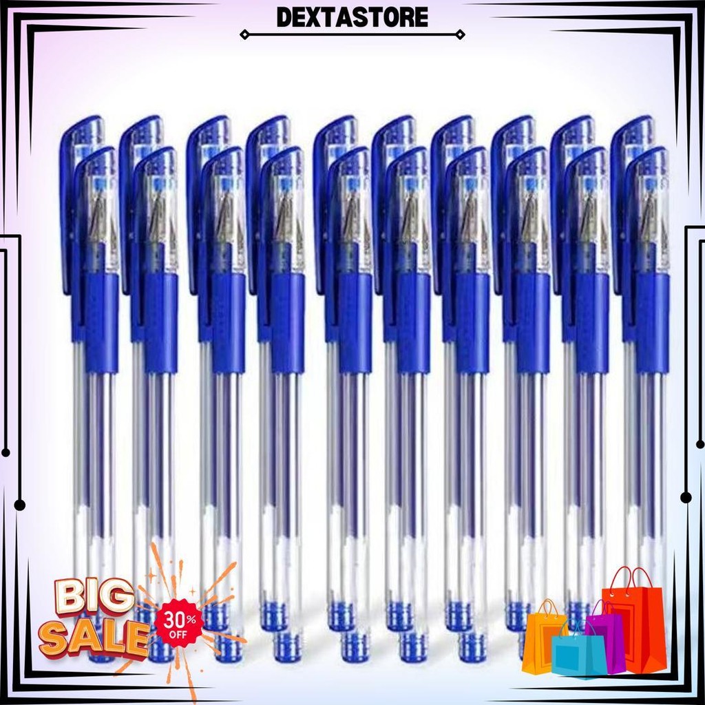 

(Bisa Cod) 12-50 Pcs Pulpen Gel Ink 0.5Mm Alat Tulis Perlengkapan Sekolah Refill Tinta Isi Pena 0.5 Mm Pen Stationery D Promo 4.4