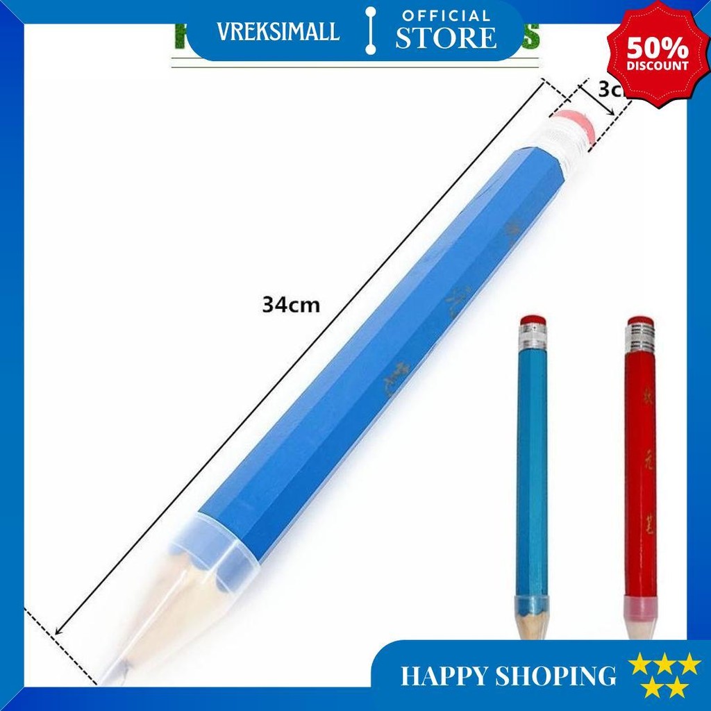 

Pensil Jumbo Besar 33 Cm Mainan Pencil Pensil Jumbo Hiasan Photo Kado D Gratis Ongkir