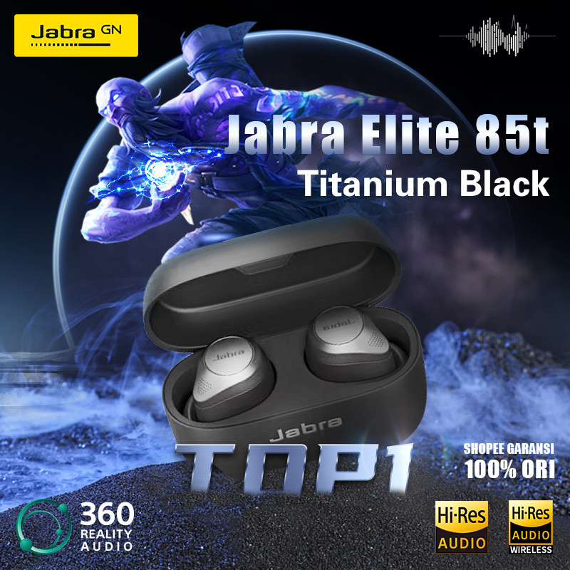[100%Original] Jabra elite 85t wireless bluetooth headset Headphone Peredam Kebisingan Aktif Panggil