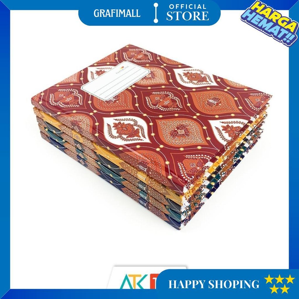 

Buku Tulis Hardcover Paperline Quarto / Kuarto / Kwarto 100 Lembar D Gratis Ongkir