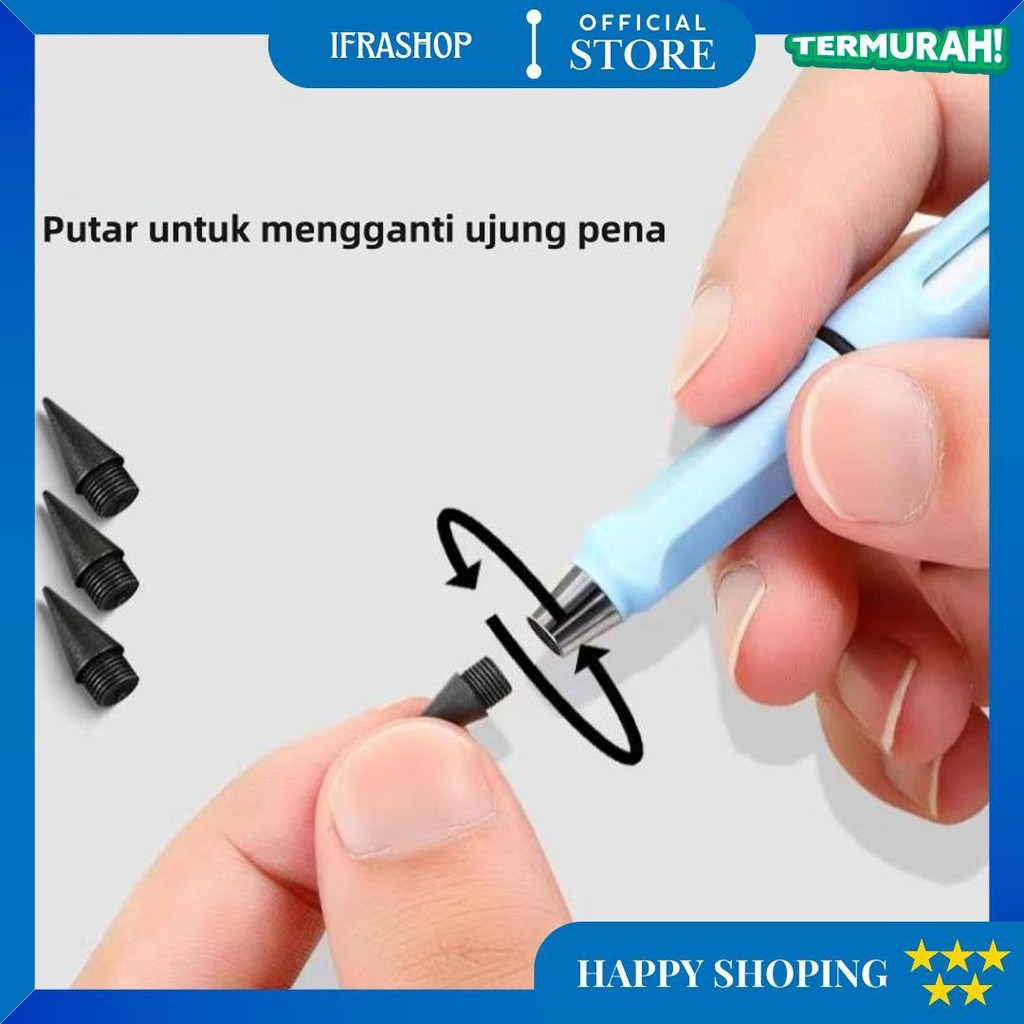 

(Cod) Pencil Mekanik / Pensil Tanpa Rautan / Pensil Sekolah / Alat Tulis Sekolah / Pensil D Cod