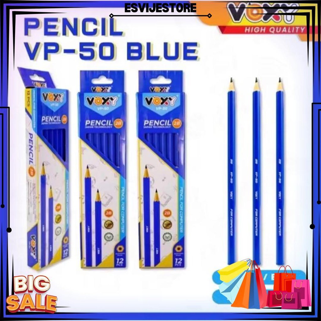 

Pencil || Pensil 2B M2000 || 2B Pensil Biru D Gratis Ongkir