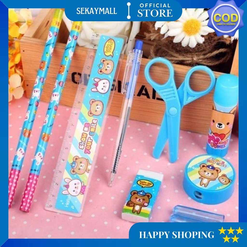 

Munas Paket Alat Tulis Set 8In1 Stationery Set Study Set Anak Karakter Set Alat Tulis Anak Tk D Termurah