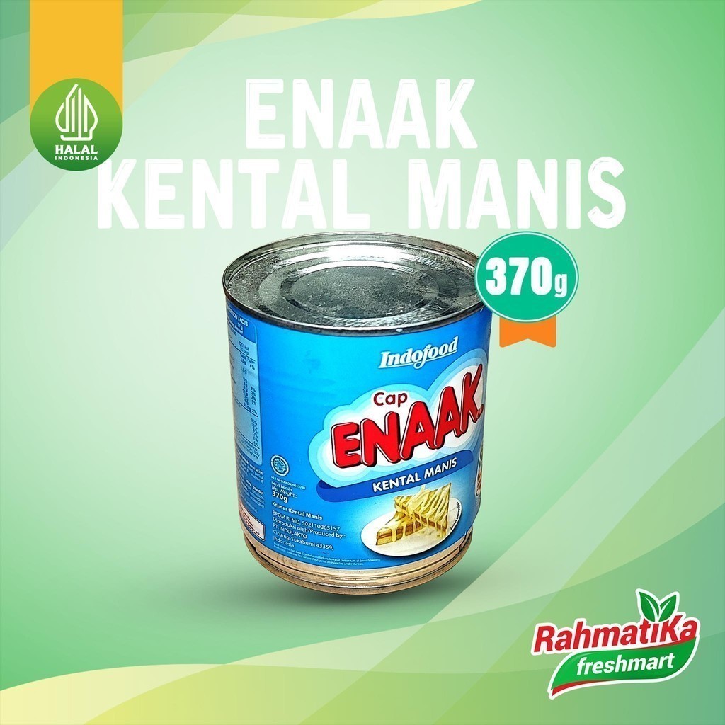 

Cap Enaak Krimer Kental Manis Putih 370 gram