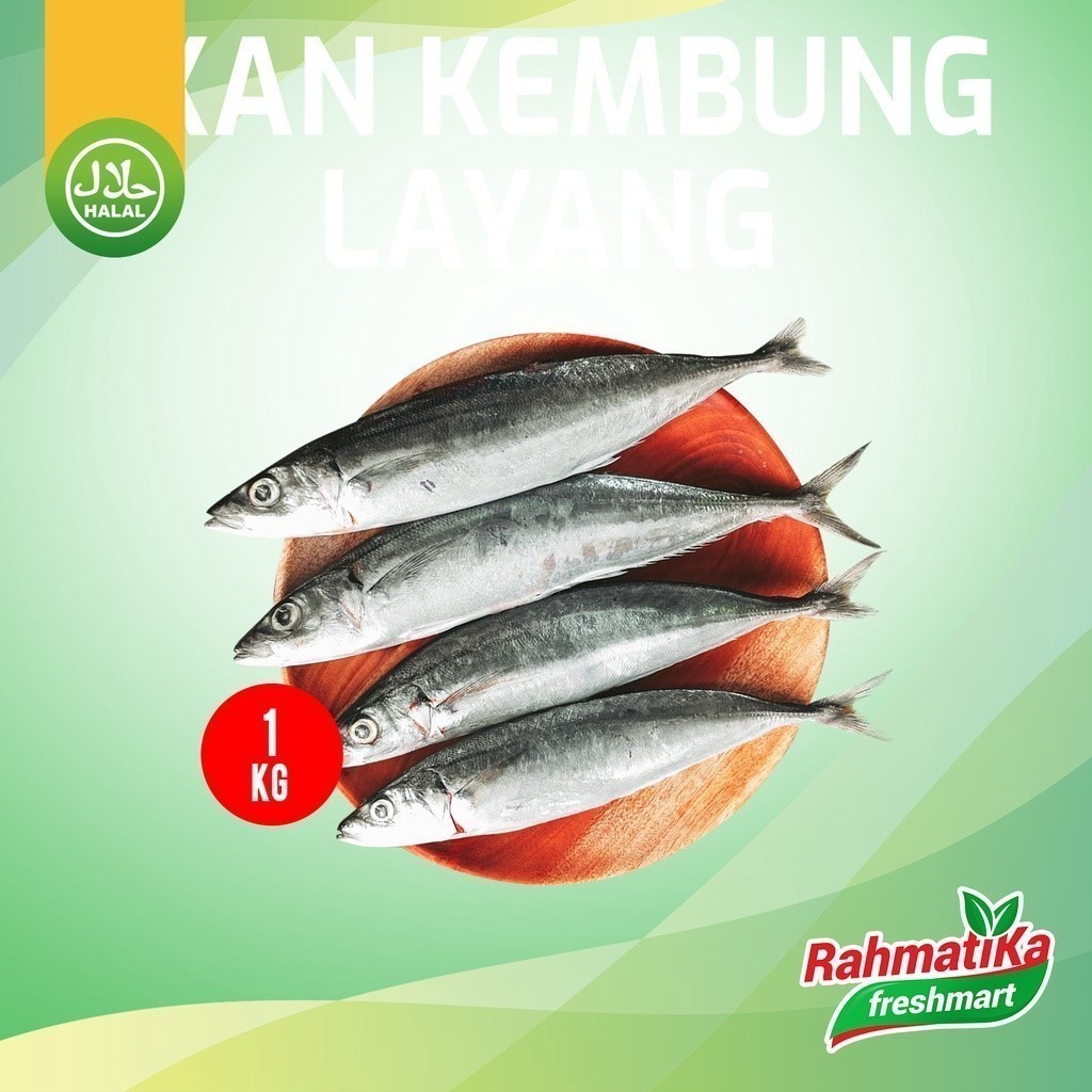 

Ikan Kembung Layang Segar 1 Kg