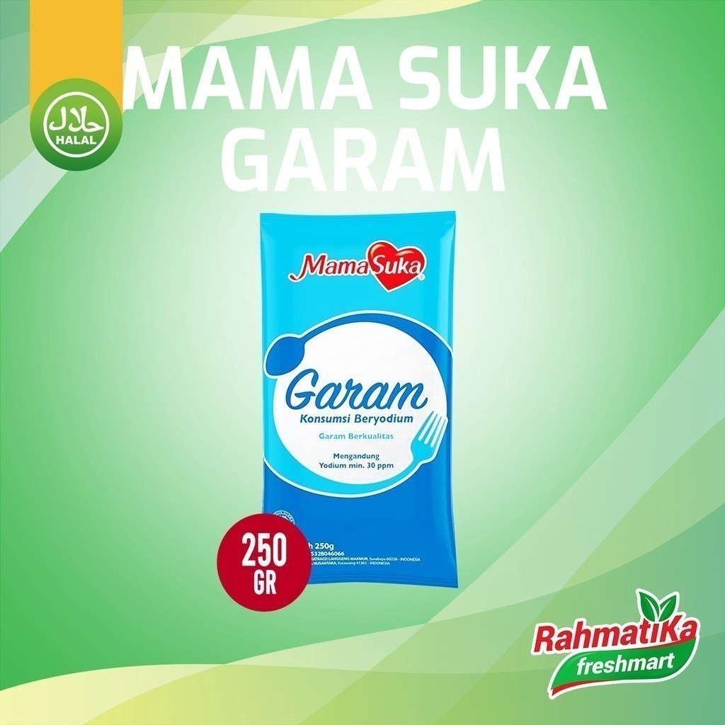 

MamaSuka Garam / Mama Suka Garam 250 gr