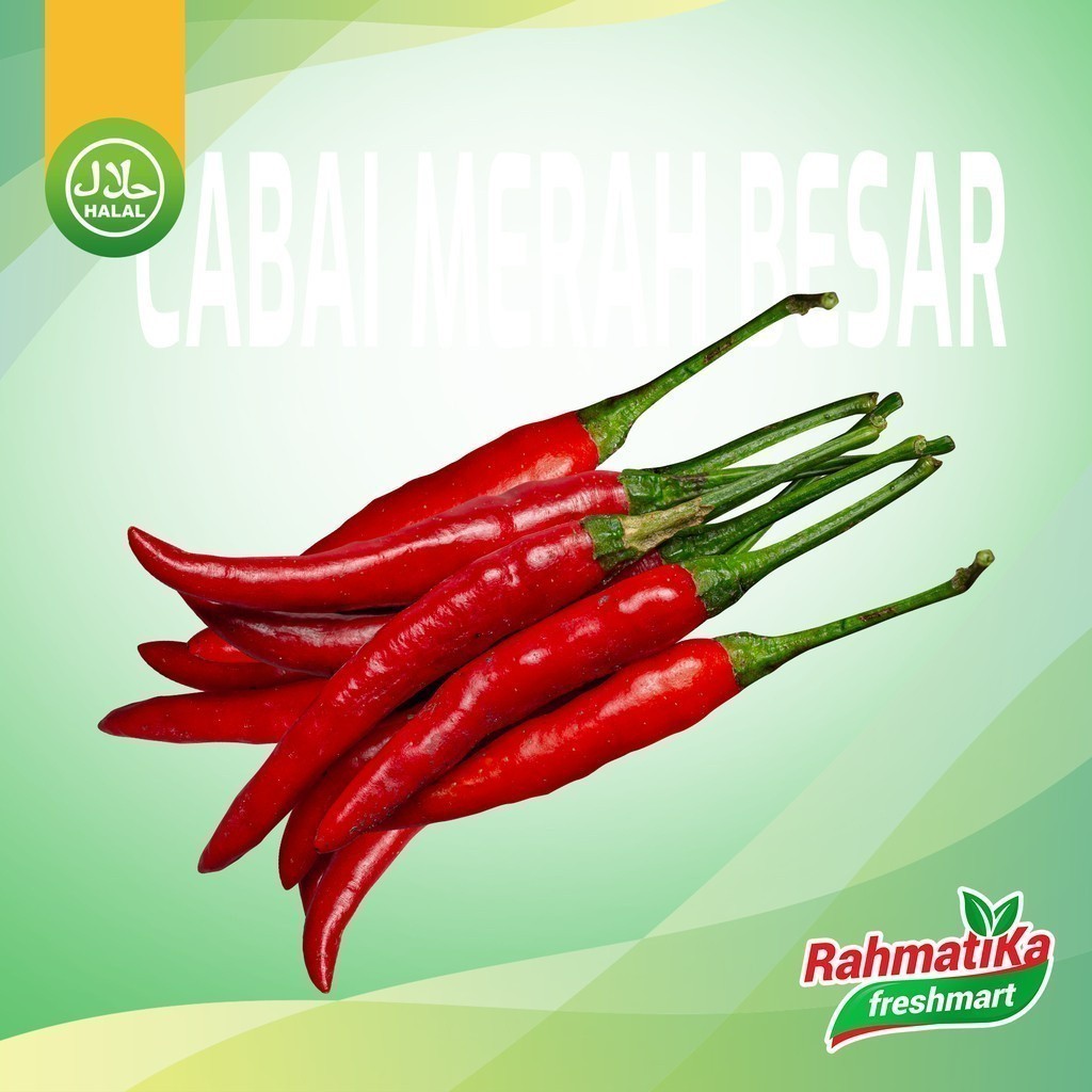 

Cabai Merah Besar / Cabe Merah Besar Fresh 500 gram