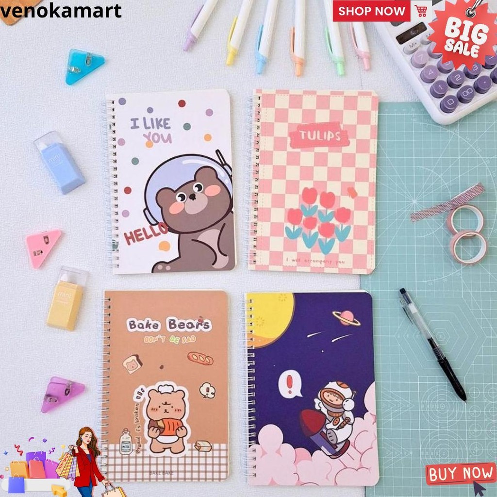 

Notebook A5 With Many Design / Buku Spiral A5 Dengan Berbagai Macam Motif A5 A5 A5 D Terlaris