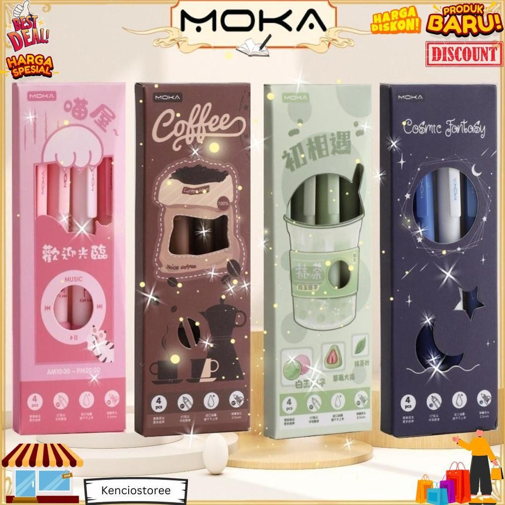 

Moka 1 Set 4 Pcs Pulpen Mekanik 0,5Mm Matte Color Edition Dengan Bantalan Pena Nyaman Mkp18 D Gratis Ongkir