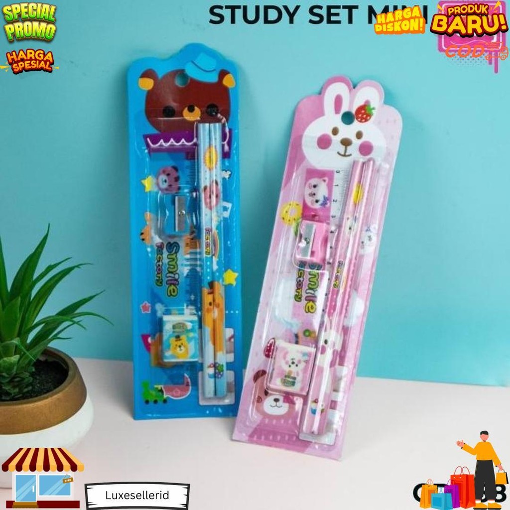

Paket Alat Tulis Study Set Karakter Perlengkapan Sekolah Cd-168 D Best Seller