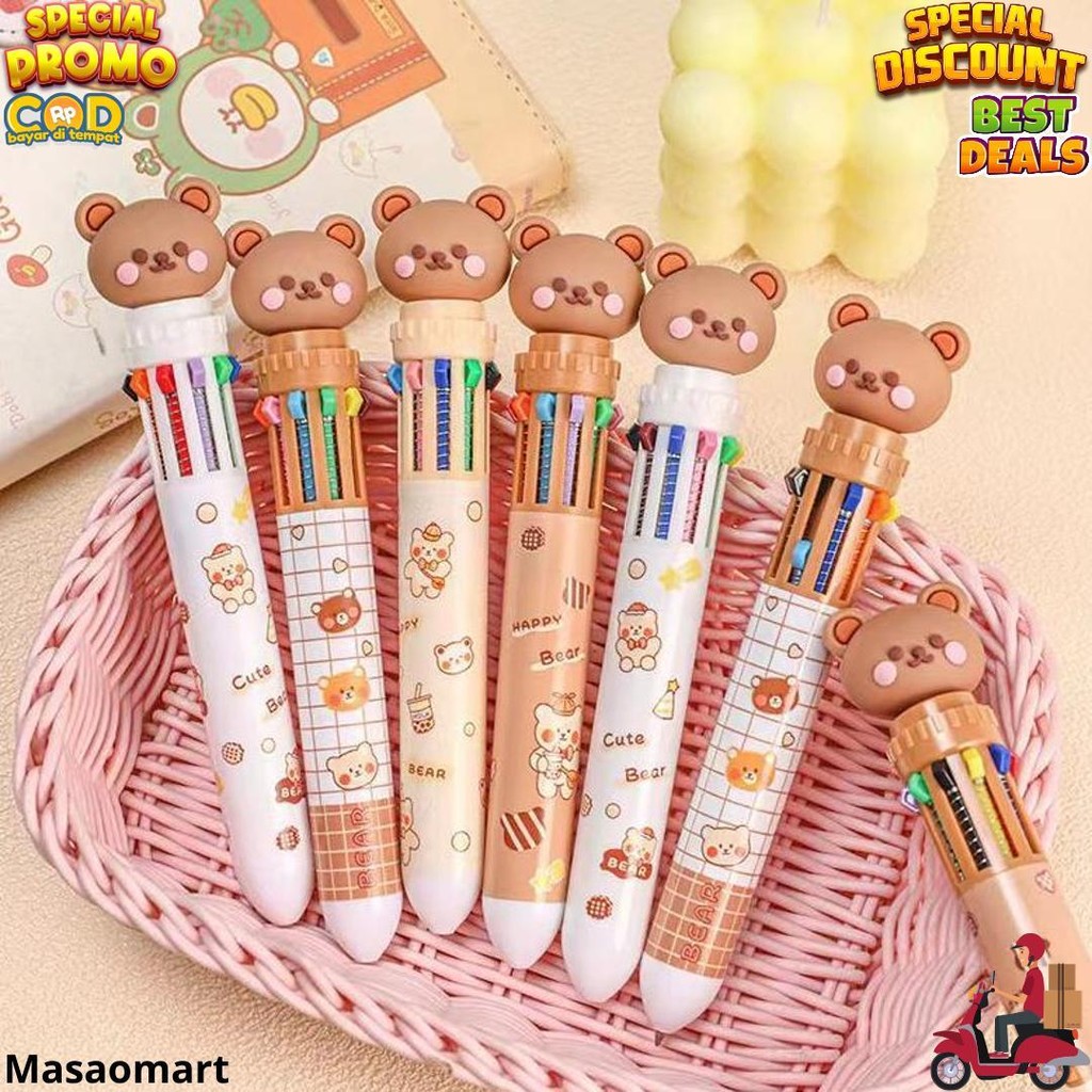 

Bulpoin 10 In 1 Karakter Gelpen 10 Warna 10 In 1 D Sale