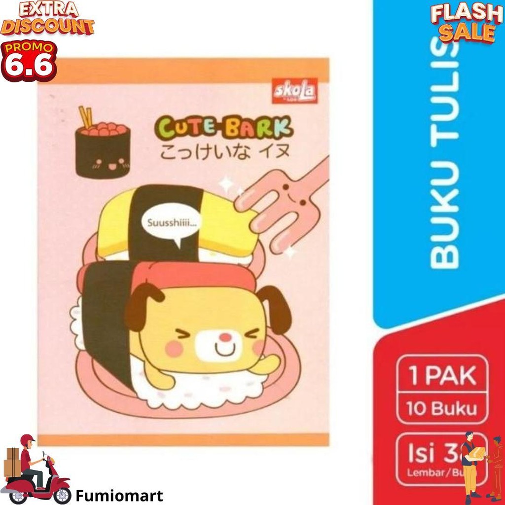 

(10Pc) Buku Tulis Sidu 38 Lbr / Buku Sekolah Anak Sinar Dunia D Termurah