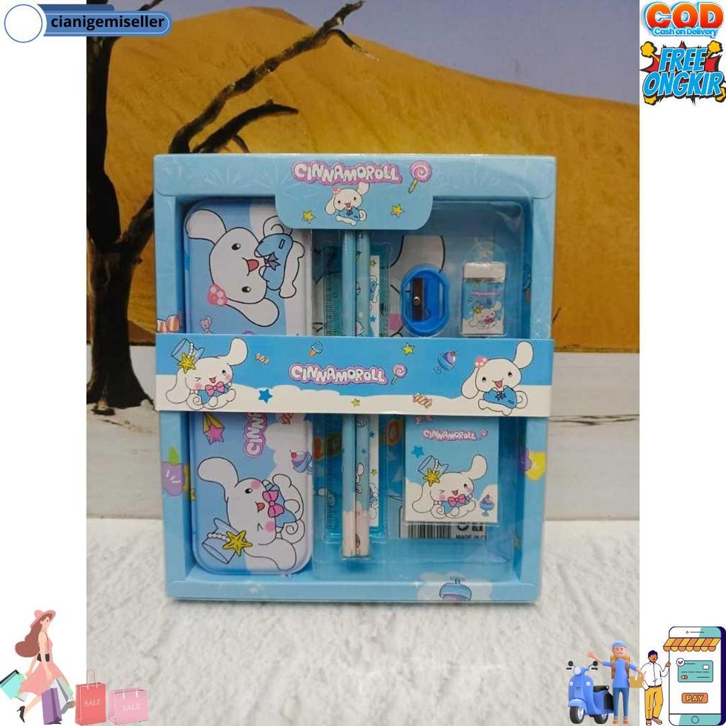 

Paket Alat Tulis Study Stationery Set Eb-567/Ugo -3015/Ss 8015 Sanrio Cinnamoroll Kuromi Melody D Sale