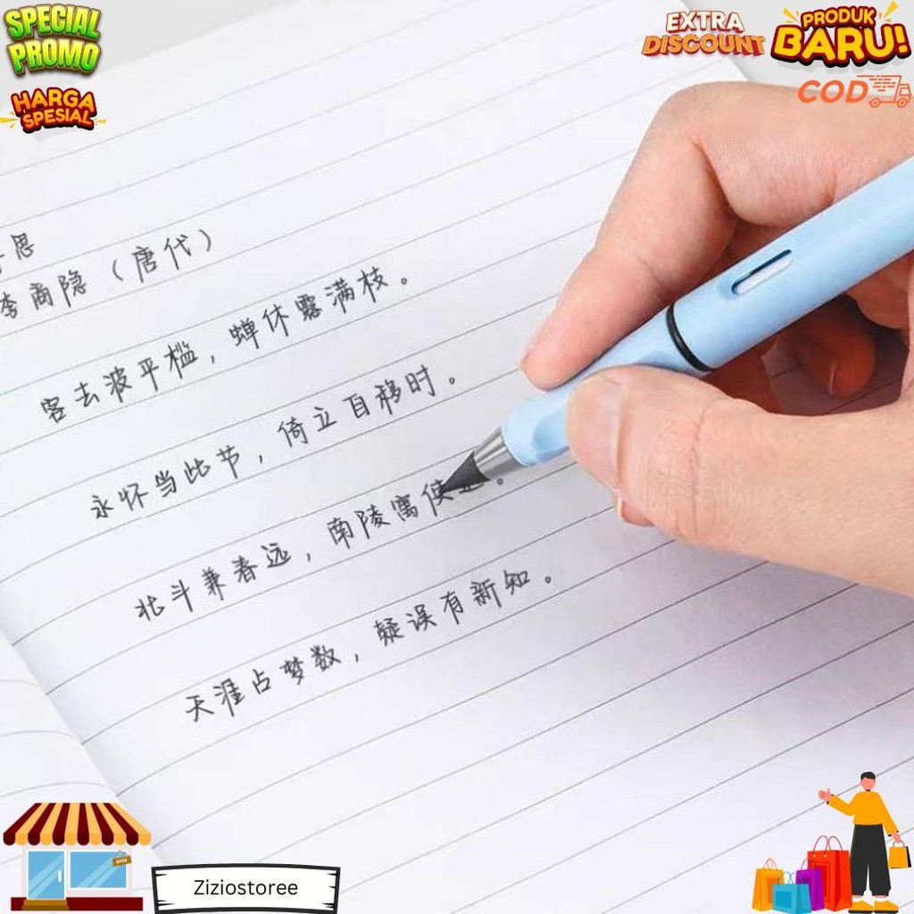 

Voova Pencil Eternal Premium Pensil Tanpa Rautan Pensil Tanpa Isi Unlimited Pensil Ajaib D Promo 4.4