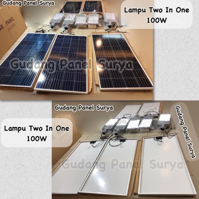 Grosir Lampu Jalan Two In One Pju 2In1 2In1 100Watt 100W