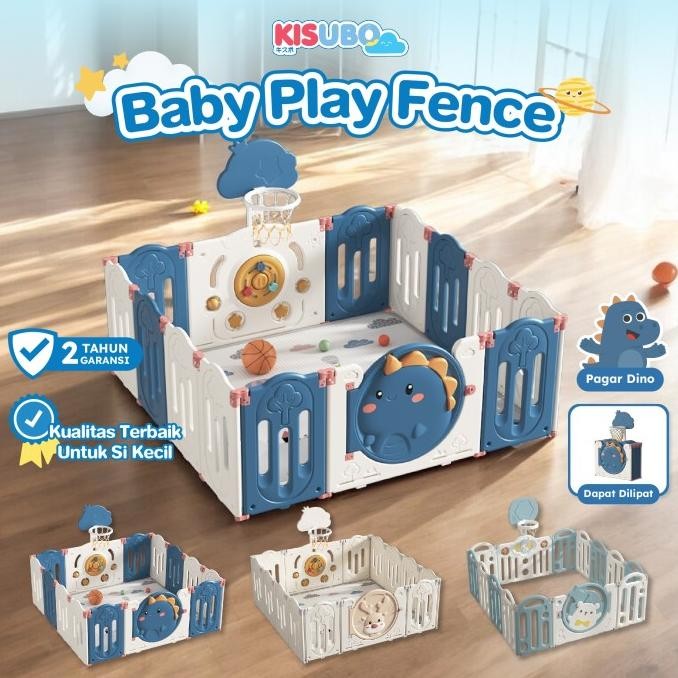 KISUBO Baby Play Fence Pagar Bayi Baby Fence Pagar Anak