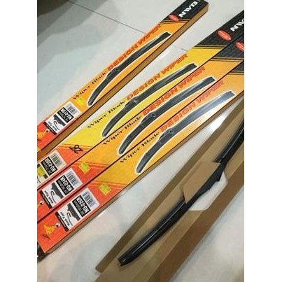 wiper mobil NWB japan hybrid frameless NU-020R, 20"/500mm " 60089 " murah