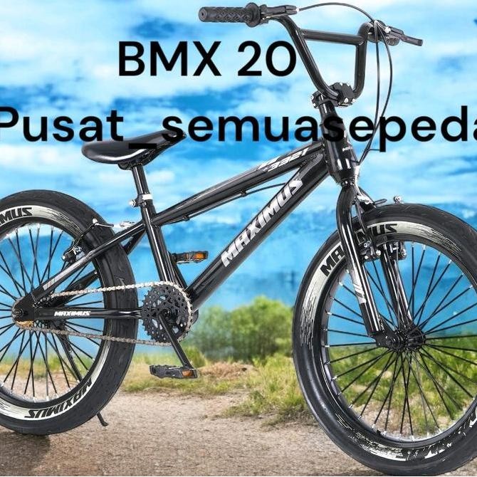 ready  Sepeda BMX Anak Besar SD-Dewasa 20 Inch Ban Jumbo 3.0 Fat Tyre Outdoor murah
