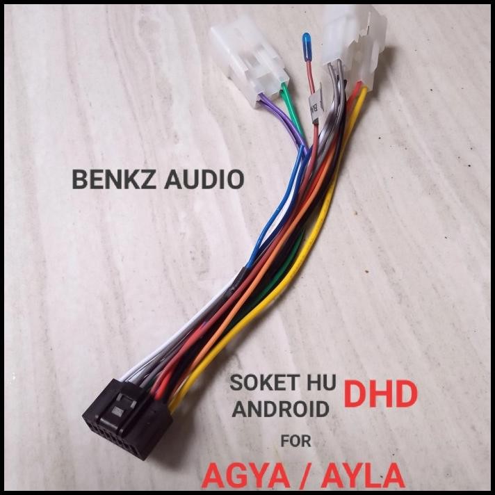 Soket Headunit Android Dhd 7001 Pnp Di Agya Ayla